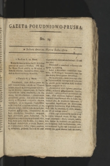 Gazeta Południowo-Pruska. 1800, nr 24