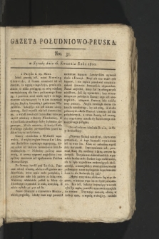 Gazeta Południowo-Pruska. 1800, nr 31