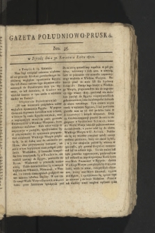Gazeta Południowo-Pruska. 1800, nr 35