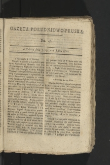 Gazeta Południowo-Pruska. 1800, nr 46