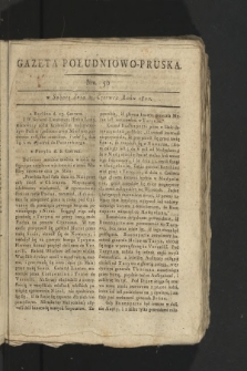 Gazeta Południowo-Pruska. 1800, nr 50
