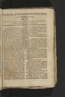 Gazeta Południowo-Pruska. 1800, nr 60