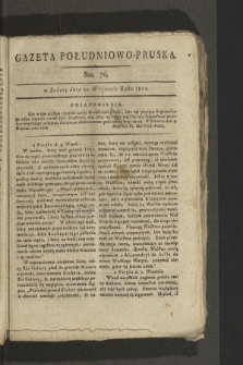 Gazeta Południowo-Pruska. 1800, nr 76