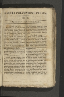 Gazeta Południowo-Pruska. 1800, nr 85