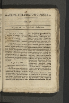 Gazeta Południowo-Pruska. 1800, nr 87