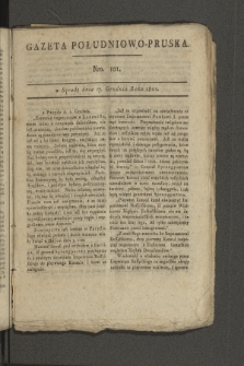 Gazeta Południowo-Pruska. 1800, nr 101