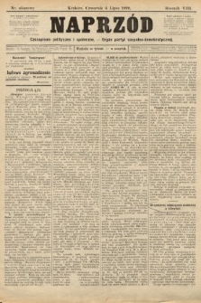 Naprzód : czasopismo polityczne i społeczne : organ partyi socyalno-demokratycznej. 1899, numer okazowy