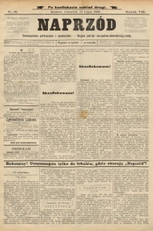 Naprzód : czasopismo polityczne i społeczne : organ partyi socyalno-demokratycznej. 1899, nr 30 (po konfiskacie nakład drugi)