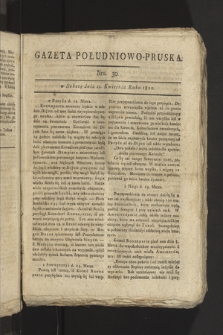 Gazeta Południowo-Pruska. 1800, nr 30