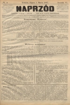 Naprzód : czasopismo polityczne i społeczne : organ partyi socyalno-demokratycznej. 1897, nr 9