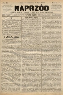 Naprzód : czasopismo polityczne i społeczne : organ partyi socyalno-demokratycznej. 1897, nr 18