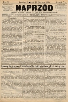 Naprzód : czasopismo polityczne i społeczne : organ partyi socyalno-demokratycznej. 1897, nr 23