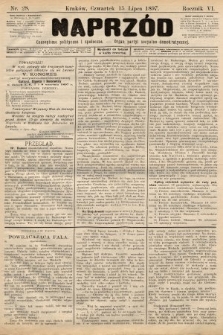 Naprzód : czasopismo polityczne i społeczne : organ partyi socyalno-demokratycznej. 1897, nr 28