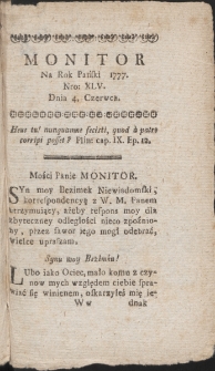 Monitor. 1777, nr 45