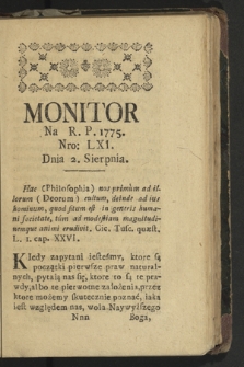 Monitor. 1775, nr 61