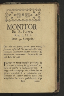 Monitor. 1775, nr 63