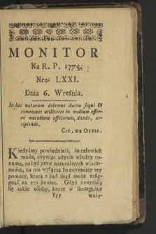 Monitor. 1775, nr 71