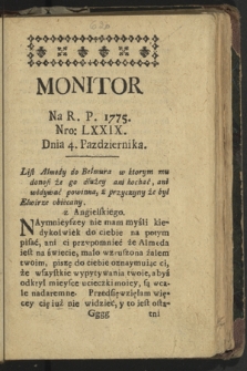 Monitor. 1775, nr 79