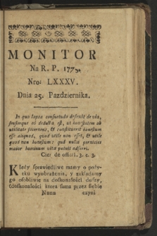 Monitor. 1775, nr 85