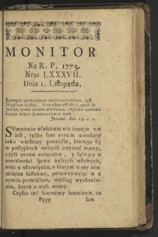 Monitor. 1775, nr 87