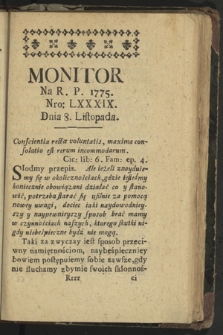Monitor. 1775, nr 89