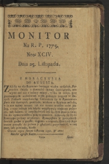 Monitor. 1775, nr 94