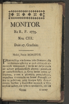 Monitor. 1775, nr 103