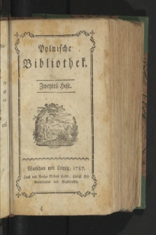 Polnische Bibliothek. 1787, H. 2