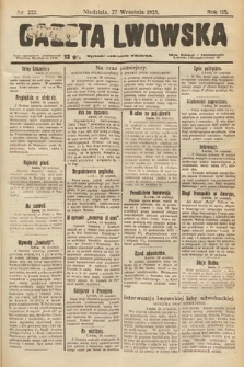 Gazeta Lwowska. 1925, nr 222