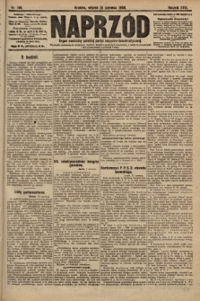 Naprzód : organ centralny polskiej partyi socyalno-demokratycznej. 1909, nr 166