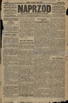 Naprzód : organ centralny polskiej partyi socyalno-demokratycznej. 1909, nr 182