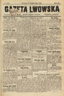 Gazeta Lwowska. 1925, nr 229
