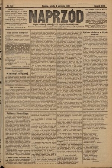 Naprzód : organ centralny polskiej partyi socyalno-demokratycznej. 1909, nr 247