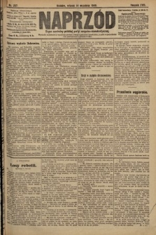 Naprzód : organ centralny polskiej partyi socyalno-demokratycznej. 1909, nr 257