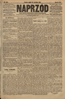 Naprzód : organ centralny polskiej partyi socyalno-demokratycznej. 1909, nr 267