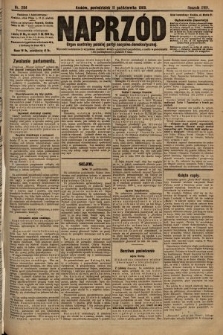 Naprzód : organ centralny polskiej partyi socyalno-demokratycznej. 1909, nr 284