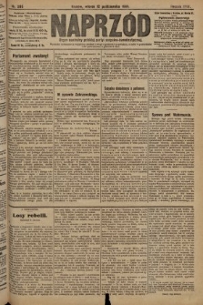 Naprzód : organ centralny polskiej partyi socyalno-demokratycznej. 1909, nr 285