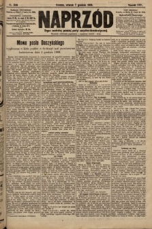 Naprzód : organ centralny polskiej partyi socyalno-demokratycznej. 1909, nr 336