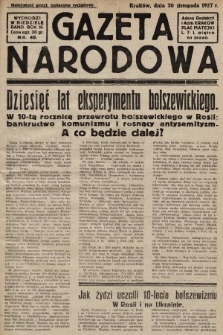 Hasło Narodowe. 1927, nr 40 (po konfiskacie)