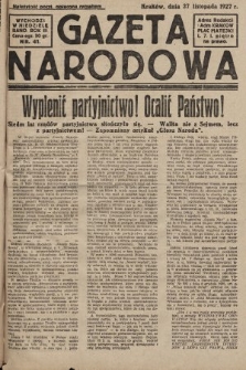 Hasło Narodowe. 1927, nr 41