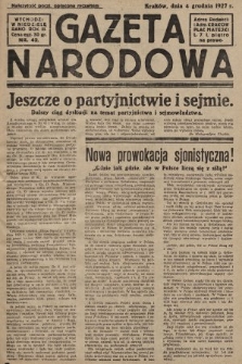 Hasło Narodowe. 1927, nr 42