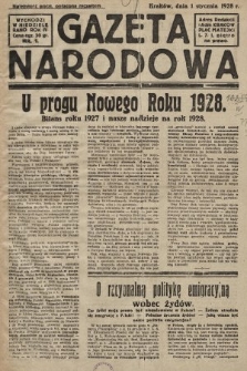 Gazeta Narodowa. 1928, nr 1