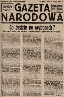 Gazeta Narodowa. 1928, nr 7