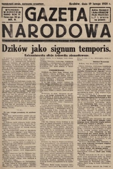 Gazeta Narodowa. 1928, nr 8