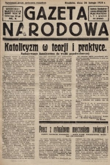 Gazeta Narodowa. 1928, nr 9