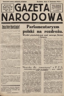 Gazeta Narodowa. 1928, nr 13