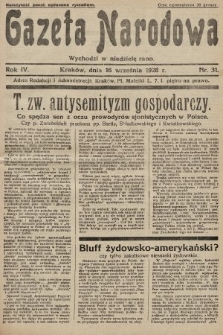 Gazeta Narodowa. 1928, nr 31