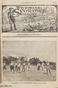Wychowanie Sportowe i Wojskowe : dwutygodnik ilustrowany. 1923, nr 2