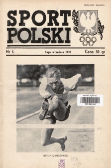Sport Polski. 1937, nr 1