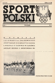 Sport Polski. 1937, nr 4